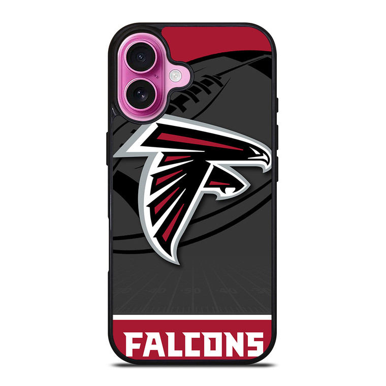ATLANTA FALCONS NFL TEAM iPhone 16 Plus Case Cover