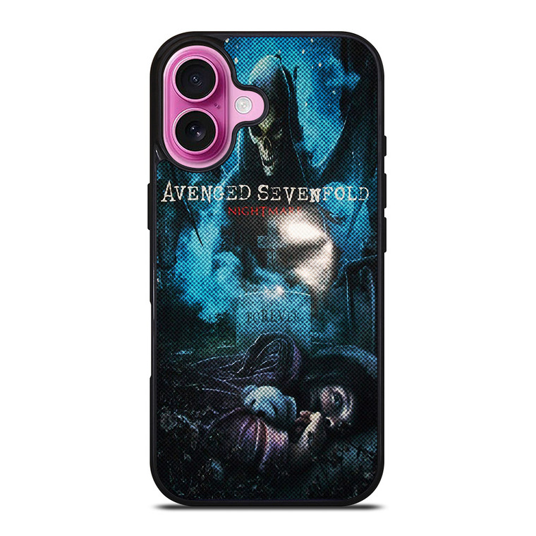 AVENGED SEVENFOLD NIGHTMARE iPhone 16 Plus Case Cover