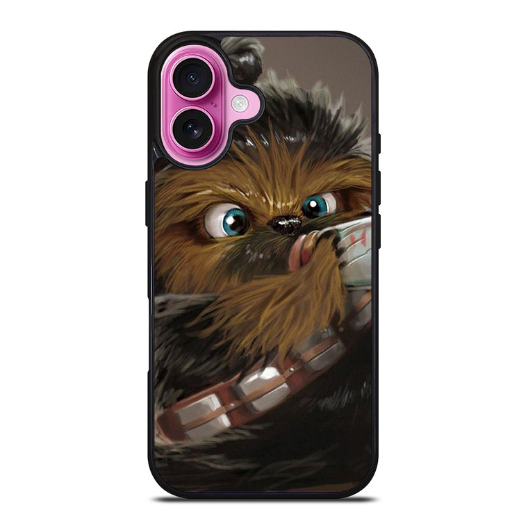 BABY CHEWBACCA STAR WARS iPhone 16 Plus Case Cover