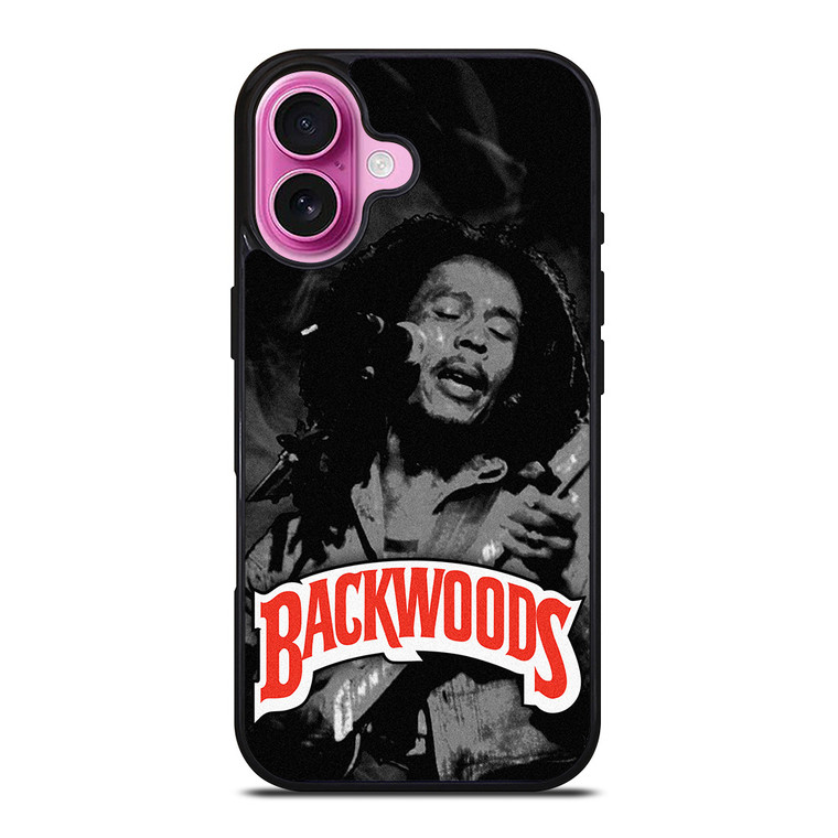 BACKWOODS CIGARETTES BOB MARLEY iPhone 16 Plus Case Cover