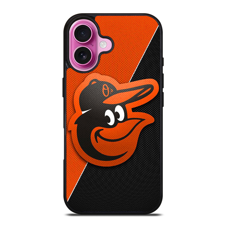 BALTIMORE ORIOLES MLB BASEBALL LOGO iPhone 16 Plus Case Cover