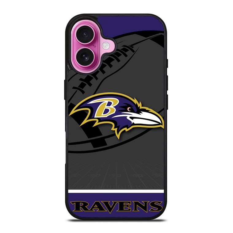 BALTIMORE RAVENS NFL TEAM iPhone 16 Plus Case Cover BALTIMORE RAVENS NFL TEAM iPhone 16 Plus Case Cover