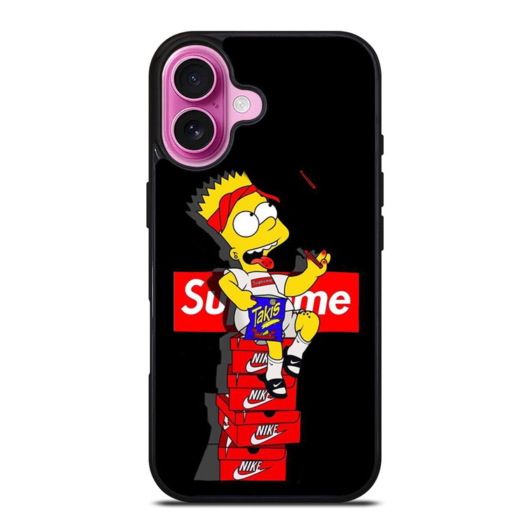 BART SIMPSONS SUPREME TAKIS CHIPS iPhone 16 Plus Case Cover