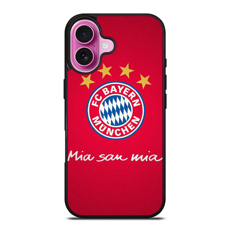 BAYERN MUNCHEN MIA SAN MIA iPhone 16 Plus Case Cover