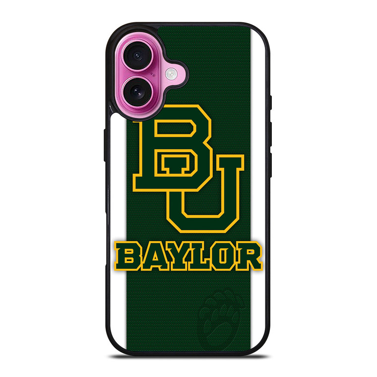 BAYLOR BEARS UNIVERSITY FOOTBALL iPhone 16 Plus Case Cover