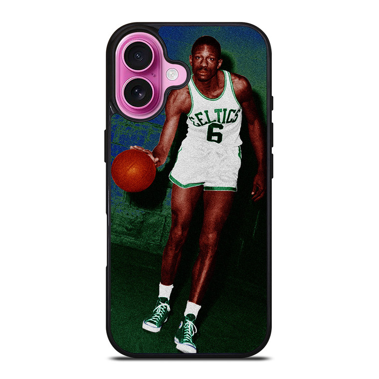 BILL RUSSEL BOSTON CELTIC iPhone 16 Plus Case Cover