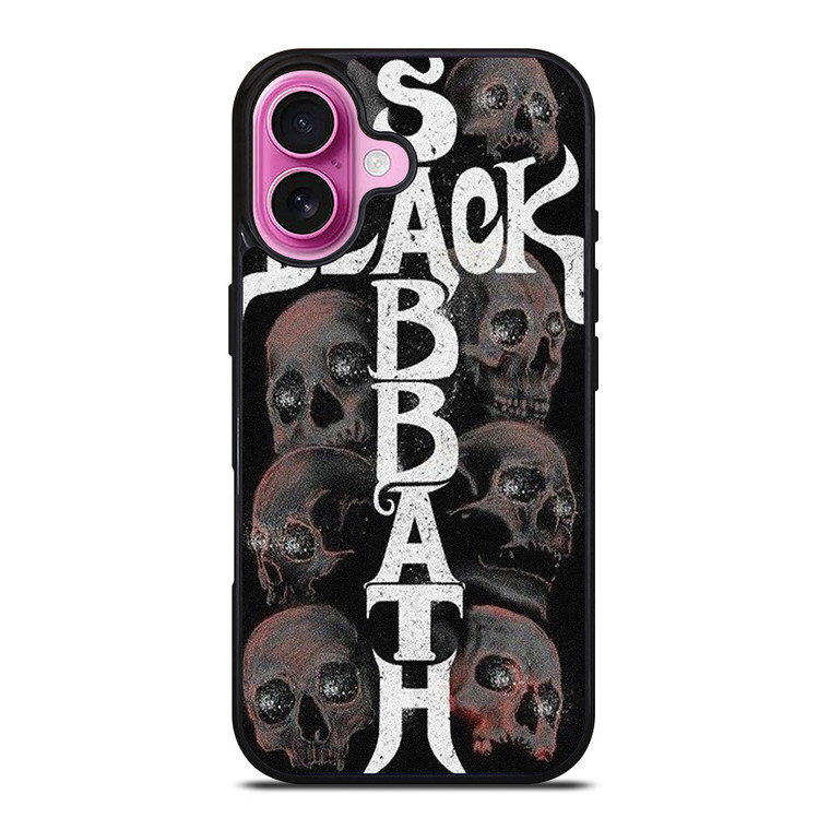 BLACK SABBATH ROCK SKULL iPhone 16 Plus Case Cover