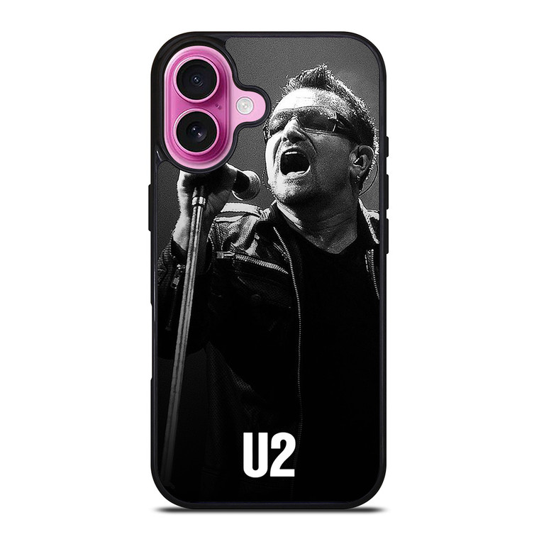 BONO U2 BAND iPhone 16 Plus Case Cover
