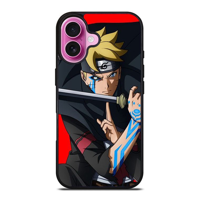BORUTO UZUMAKI RAGE iPhone 16 Plus Case Cover