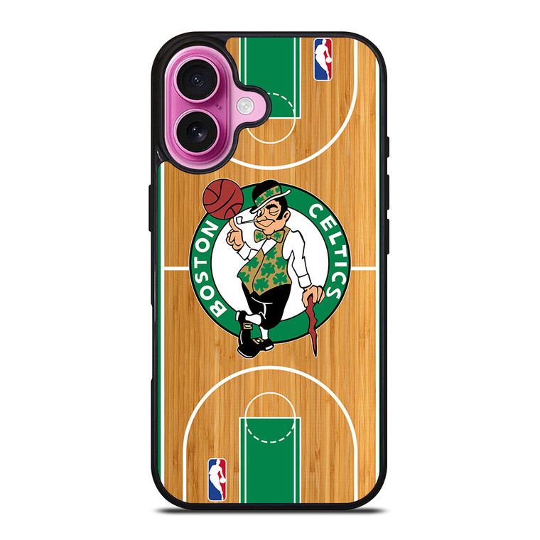 BOSTON CELTICS NBA ARENA iPhone 16 Plus Case Cover