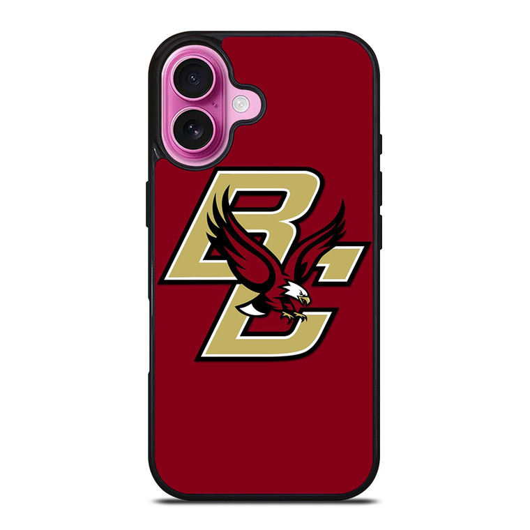 BOSTON COLLEGE EAGLES LOGO iPhone 16 Plus Case Cover