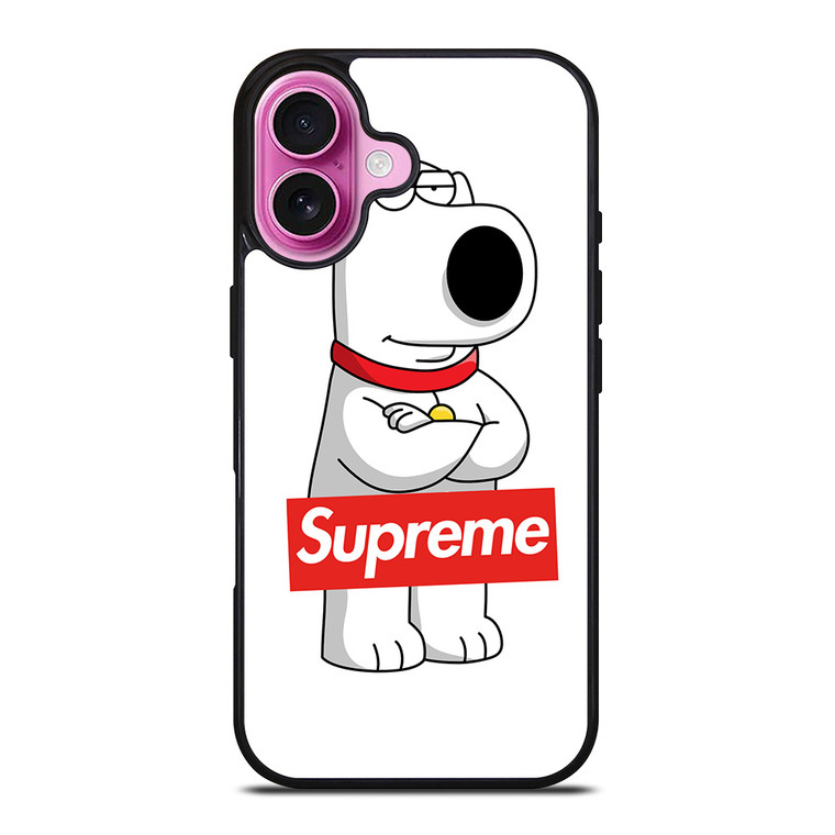 BRIAN GRIFFIN FAMILY GUY SUPREME iPhone 16 Plus Case Cover