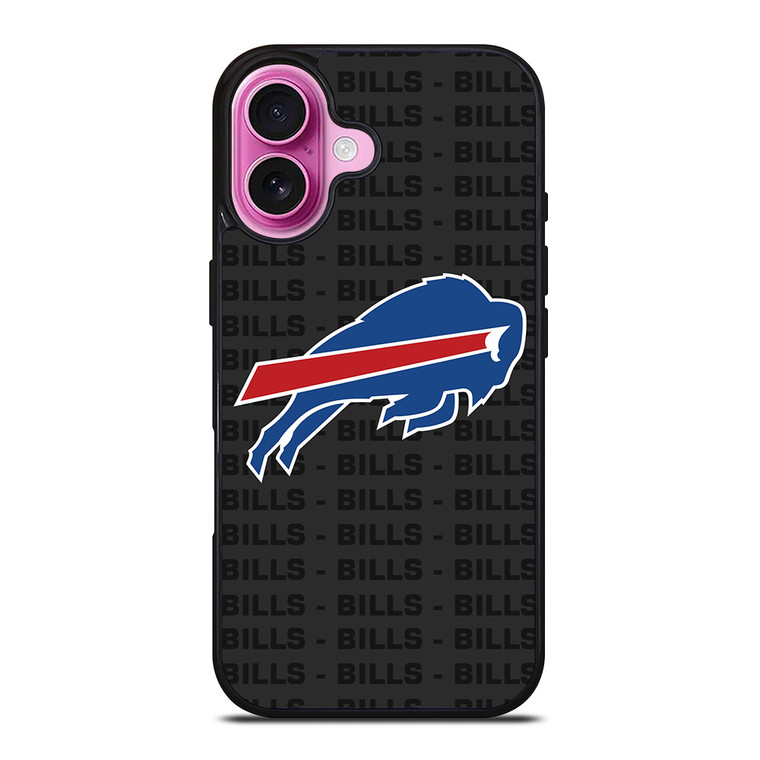 BUFFALO BILLS FOOTBALL TEXT iPhone 16 Plus Case Cover BUFFALO BILLS FOOTBALL TEXT iPhone 16 Plus Case Cover