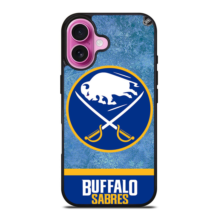 BUFFALO SABRES HOCKEY TEAM iPhone 16 Plus Case Cover