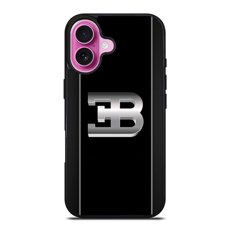BUGATTI CARBON LOGO iPhone 16 Plus Case Cover
