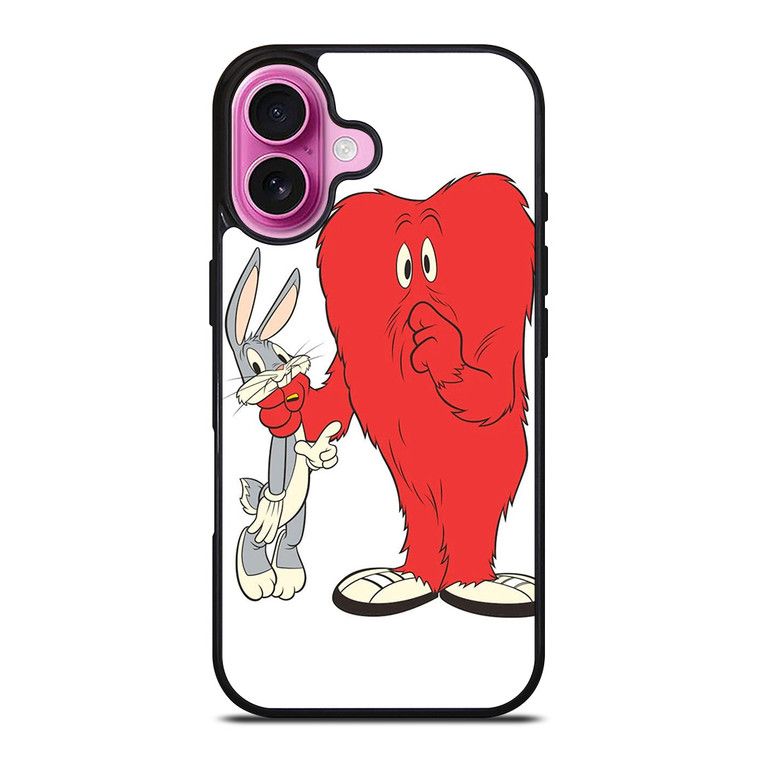 BUGS BUNNY AND GOSSAMER CARTOON iPhone 16 Plus Case Cover