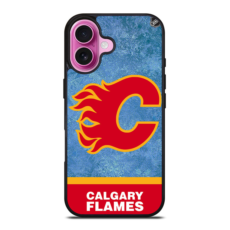CALGARY FLAMES HOCKEY TEAM iPhone 16 Plus Case Cover