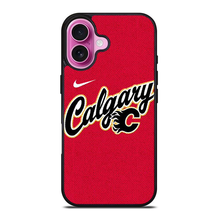 CALGARY FLAMES NHL HOCKEY NIKE iPhone 16 Plus Case Cover