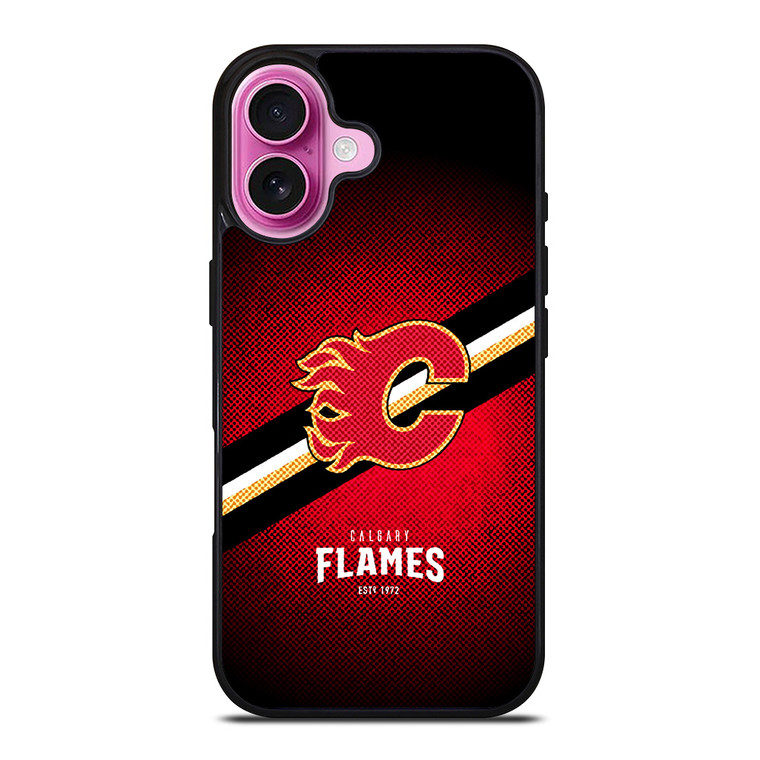 CALGARY FLAMES NHL HOCKEY iPhone 16 Plus Case Cover