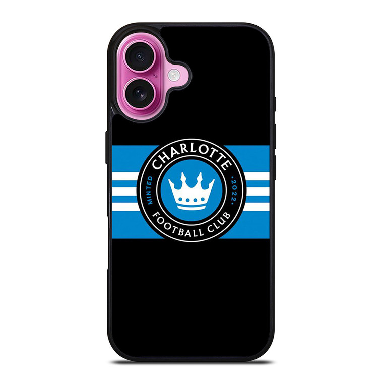 CHARLOTTE FOOTBALL CLUB MLS SOCCER TEAM iPhone 16 Plus Case Cover