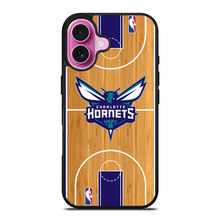 CHARLOTTE HORNETS NBA ARENA iPhone 16 Plus Case Cover