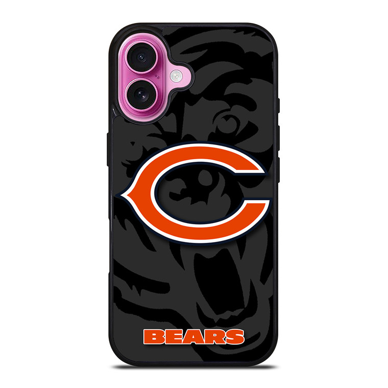 CHICAGO BEARS FOOTBALL LOGO iPhone 16 Plus Case Cover
