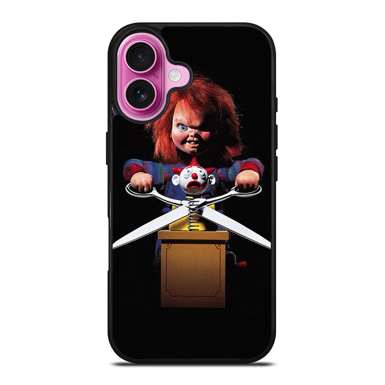CHUCKY CHILD'S PLAY CLOWN iPhone 16 Plus Case Cover