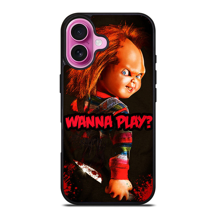 CHUCKY CHILD'S PLAY GAMES HORROR iPhone 16 Plus Case Cover