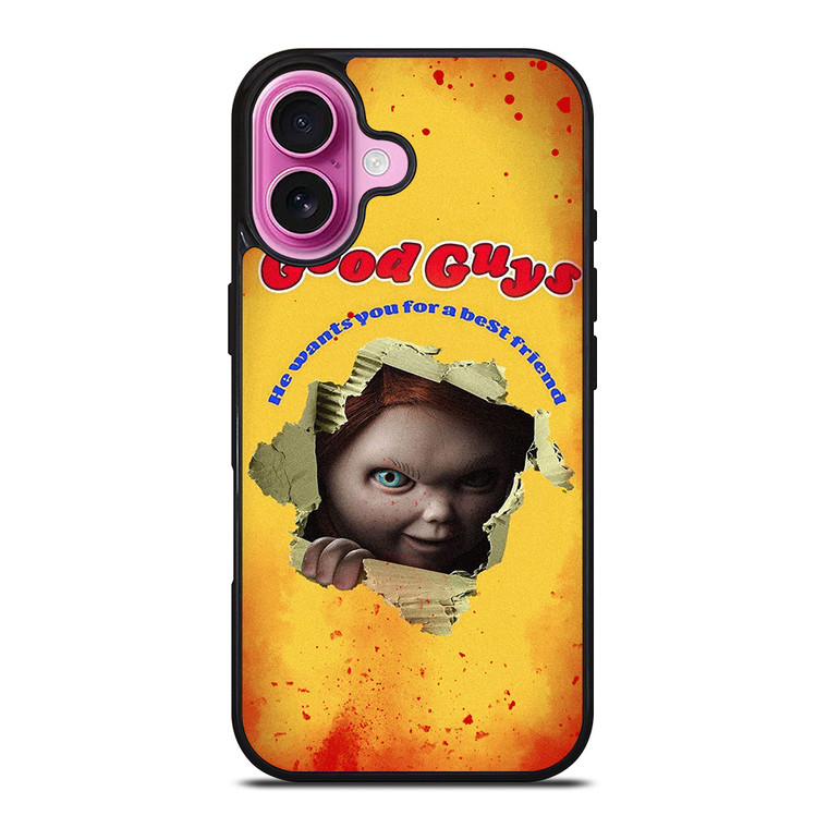 CHUCKY CHILD'S PLAY GOOD GUYS iPhone 16 Plus Case Cover
