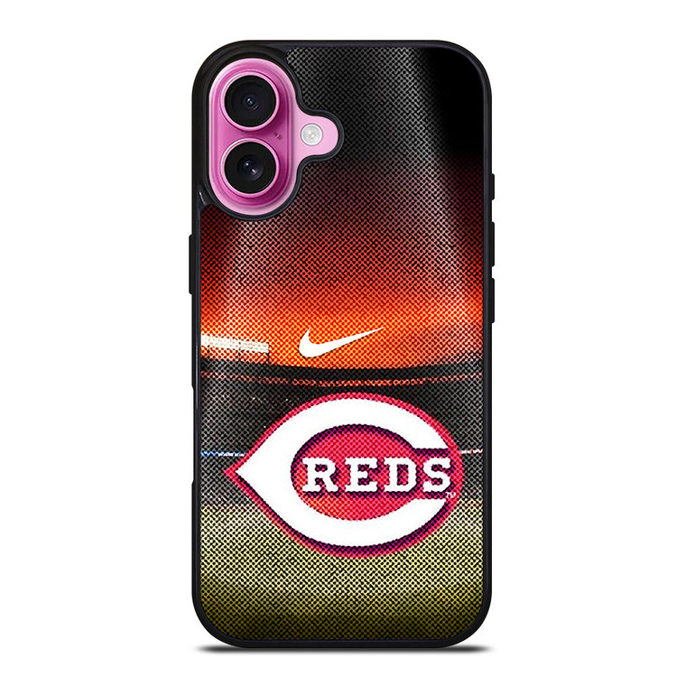 CINCINNATI RED MLB BASEBALL LOGO iPhone 16 Plus Case Cover