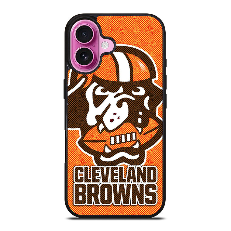 CLEVELAND BROWNS NFL FOOTBALL 2 iPhone 16 Plus Case Cover