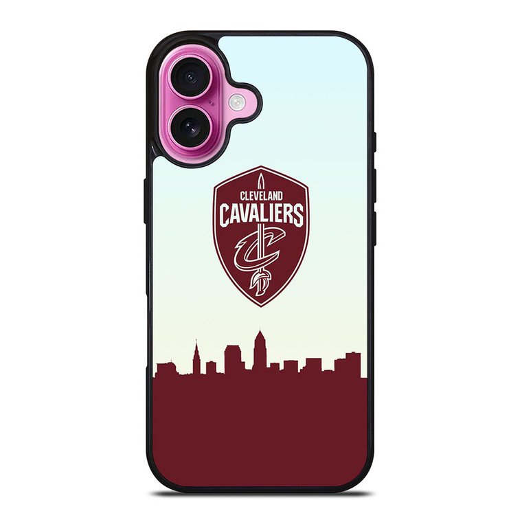 CLEVELAND CAVALIERS BASKETBALL NBA TEAM LOGO iPhone 16 Plus Case Cover