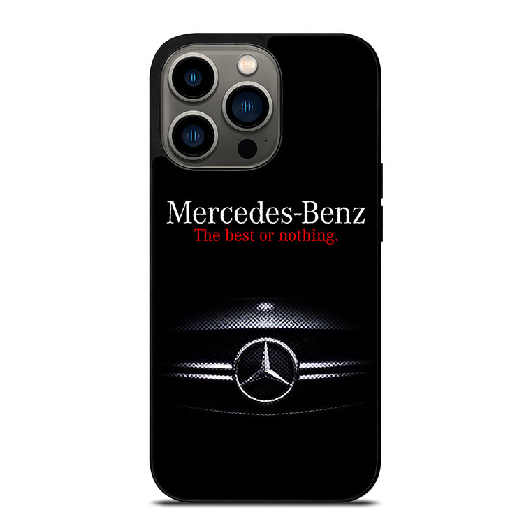 MERCEDES BENZ CAR THE BEST OR NOTHING iPhone 13 Pro Case Cover MERCEDES BENZ CAR THE BEST OR NOTHING iPhone 13 Pro Case Cover