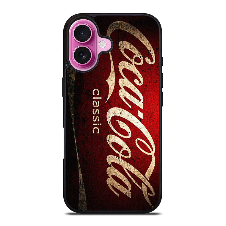 COCA COLA DRINK CLASSIC  iPhone 16 Plus Case Cover