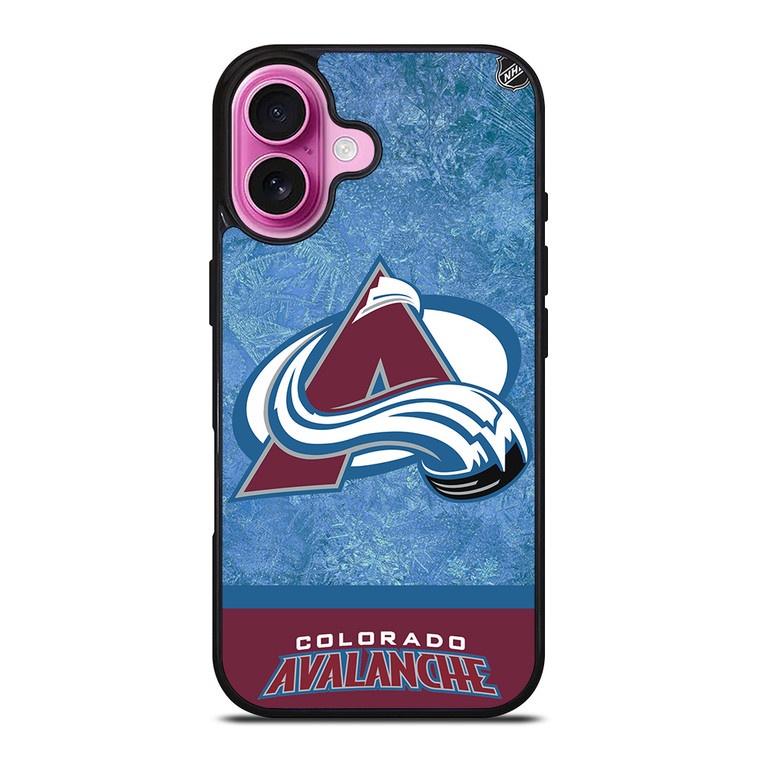 COLORADO AVALANCHE HOCKEY TEAM iPhone 16 Plus Case Cover