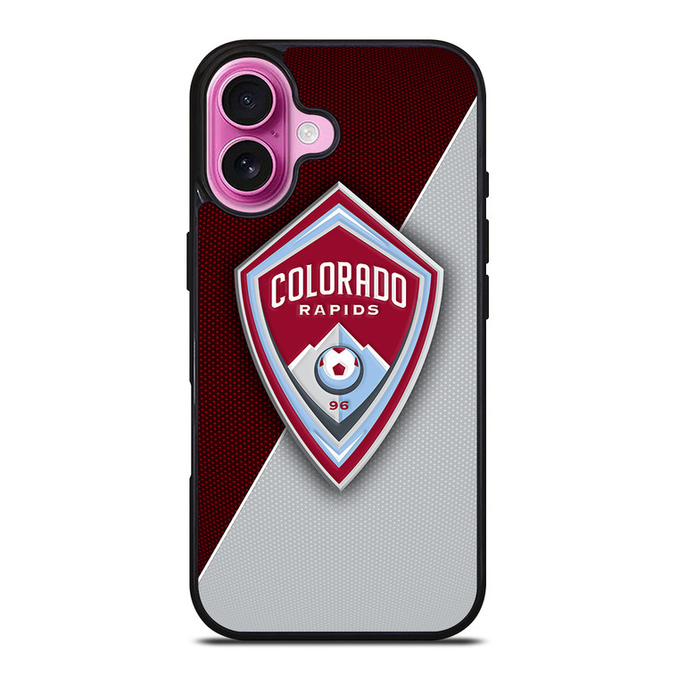 COLORADO RAPIDS SOCCER MLS 2 iPhone 16 Plus Case Cover