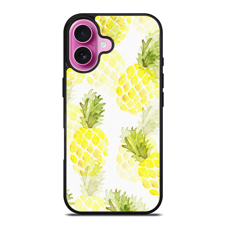 COOL PINEAPPLE PATTERN iPhone 16 Plus Case Cover
