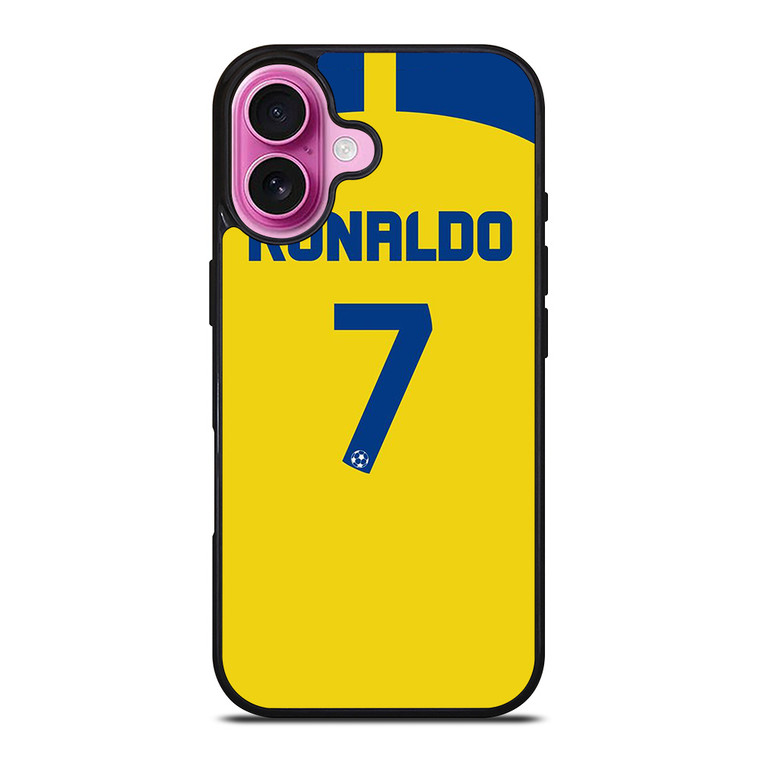 CRISTIANO RONALDO CR7 AL NASSR JERSEY iPhone 16 Plus Case Cover