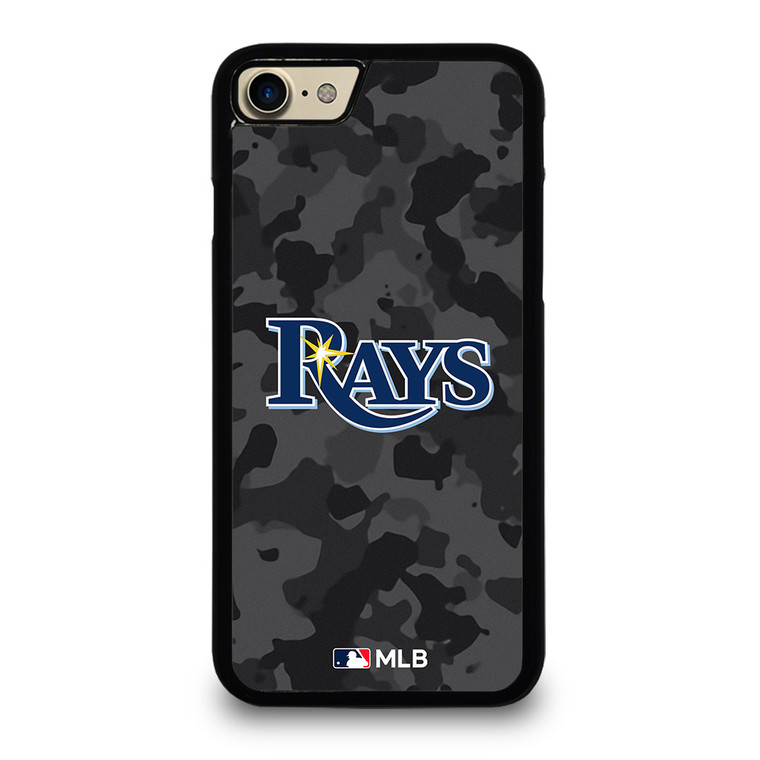 TAMPA BAY RAYS BASEBALL BLACK CAMO iPhone 7 / 8 Case Cover