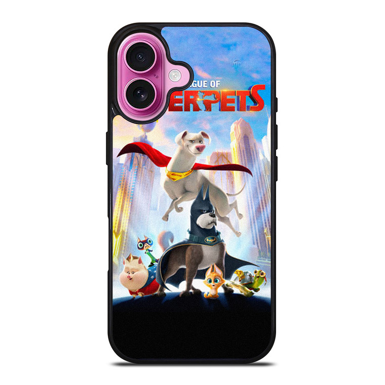 DC LEAGUE OF SUPERPETS 2 iPhone 16 Plus Case Cover