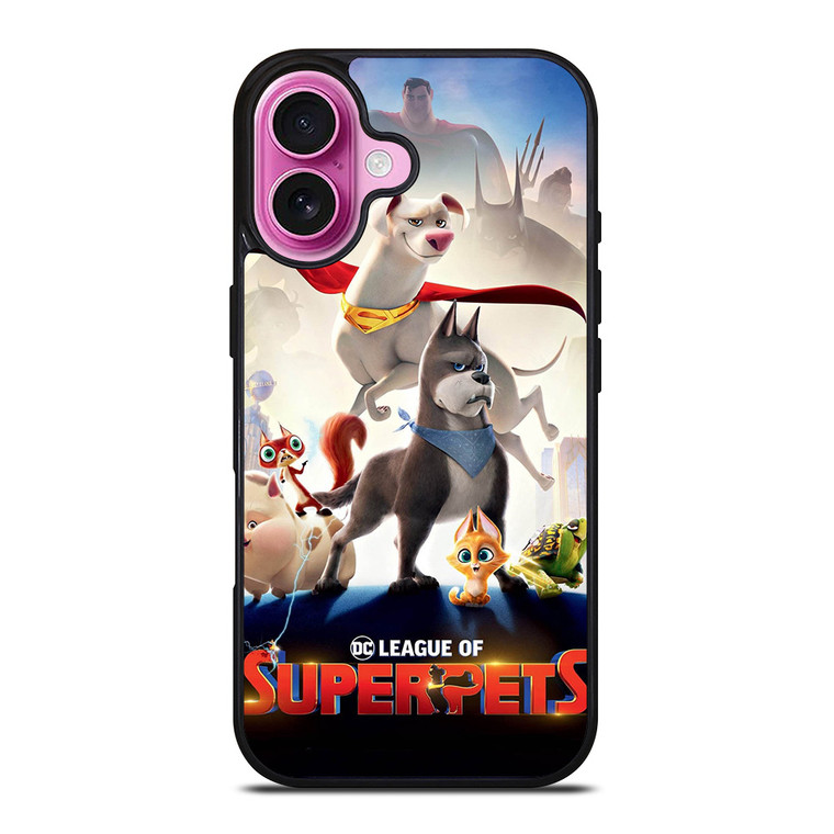 DC LEAGUE OF SUPERPETS iPhone 16 Plus Case Cover
