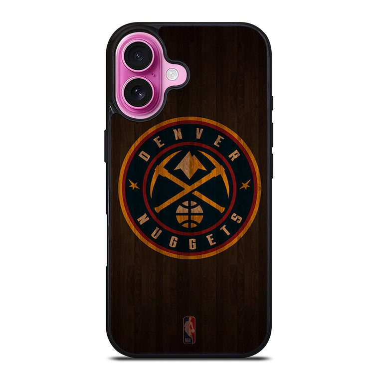DENVER NUGGETS BASKETBALL COURT NBA iPhone 16 Plus Case Cover DENVER NUGGETS BASKETBALL COURT NBA iPhone 16 Plus Case Cover