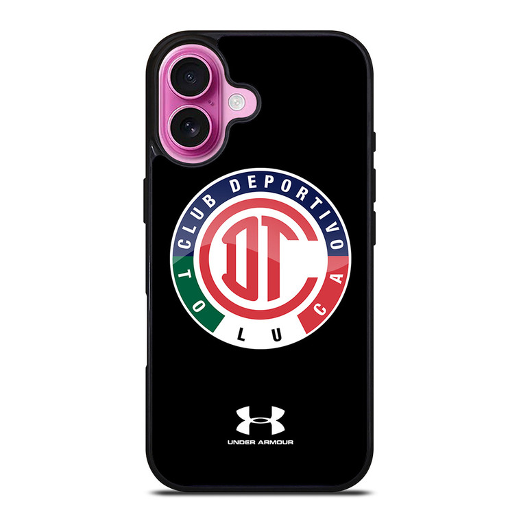 DEPORTIVO TOLUCA UNDER ARMOUR iPhone 16 Plus Case Cover