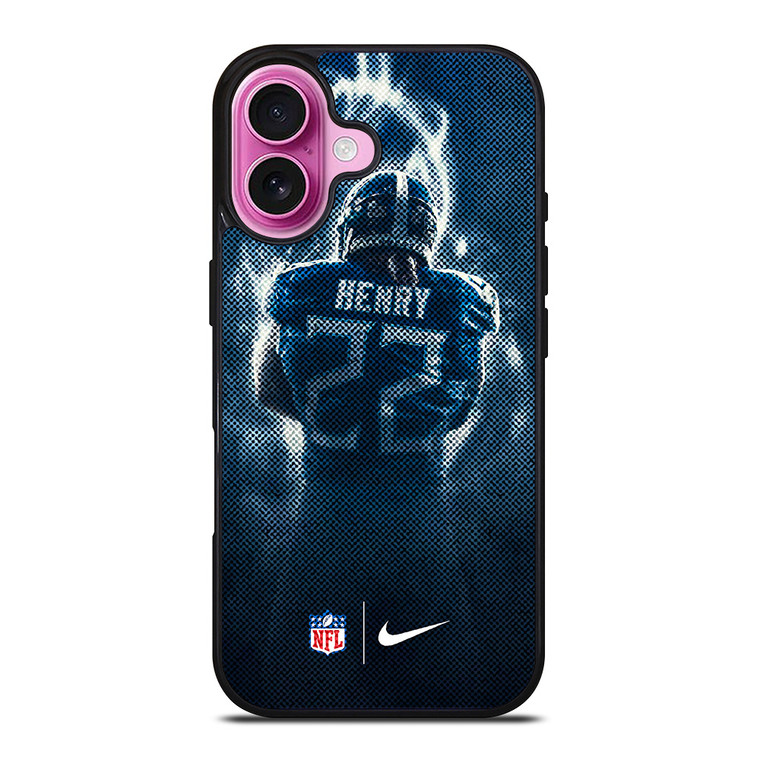 DERRICK HENRY 22 TENNESSEE TITANS NFL FOOTBALL 2 iPhone 16 Plus Case Cover