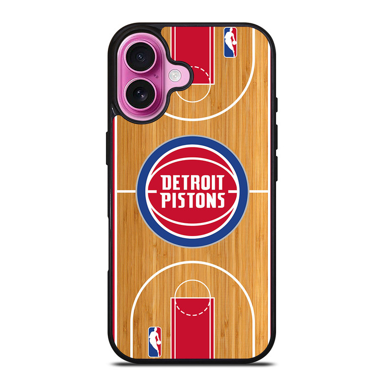 DETROIT PISTONS NBA ARENA iPhone 16 Plus Case Cover