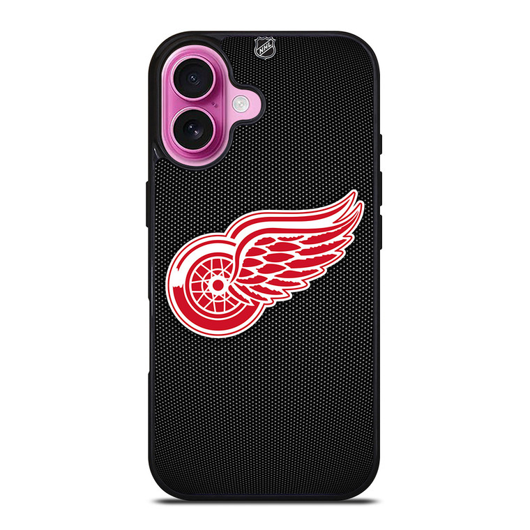 DETROIT RED WINGS HOCKEY NHL LOGO iPhone 16 Plus Case Cover