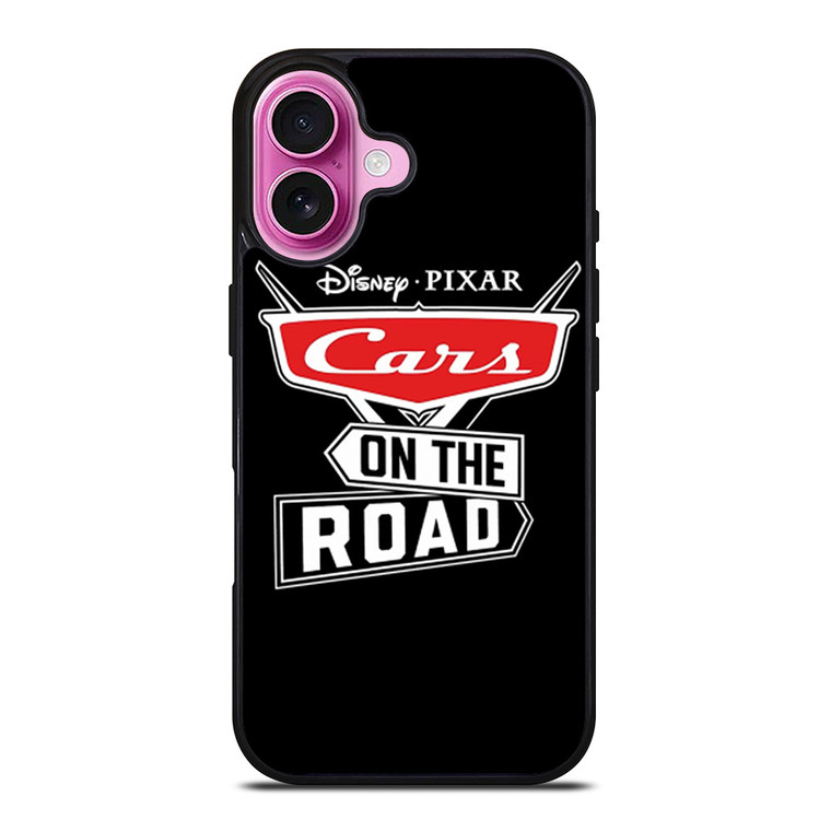 DISNEY CARS ON THE ROAD LOGO iPhone 16 Plus Case Cover