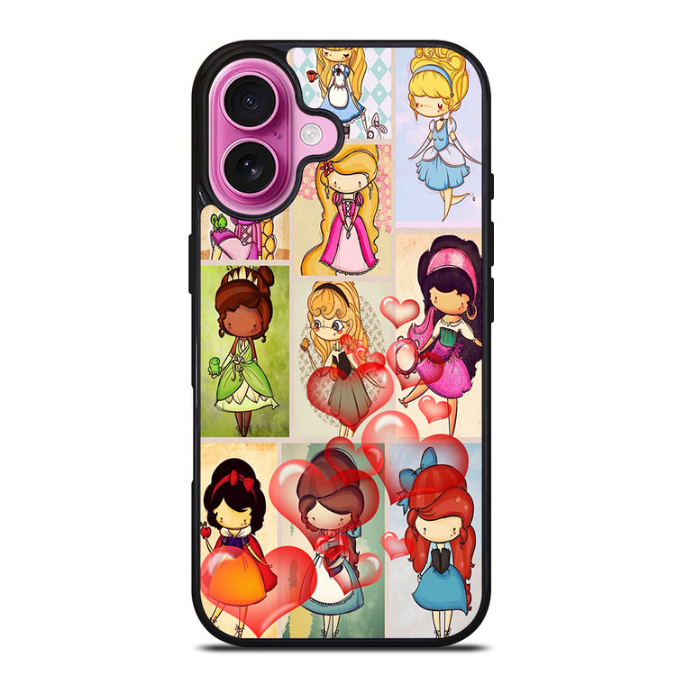 DISNEY FROZEN PRINCESS CUTE iPhone 16 Plus Case Cover