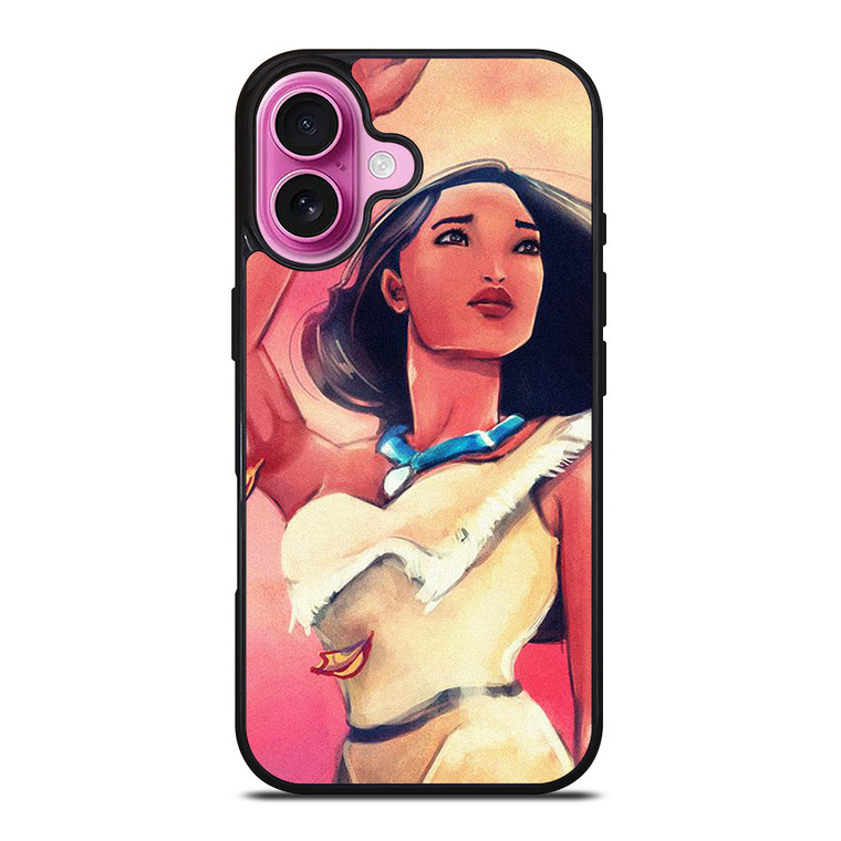 DISNEY POCAHONTAS ART iPhone 16 Plus Case Cover