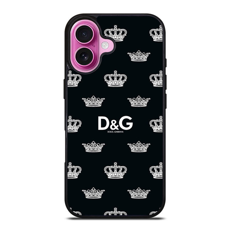 DOLCE AND GABBANA PATTERN iPhone 16 Plus Case Cover